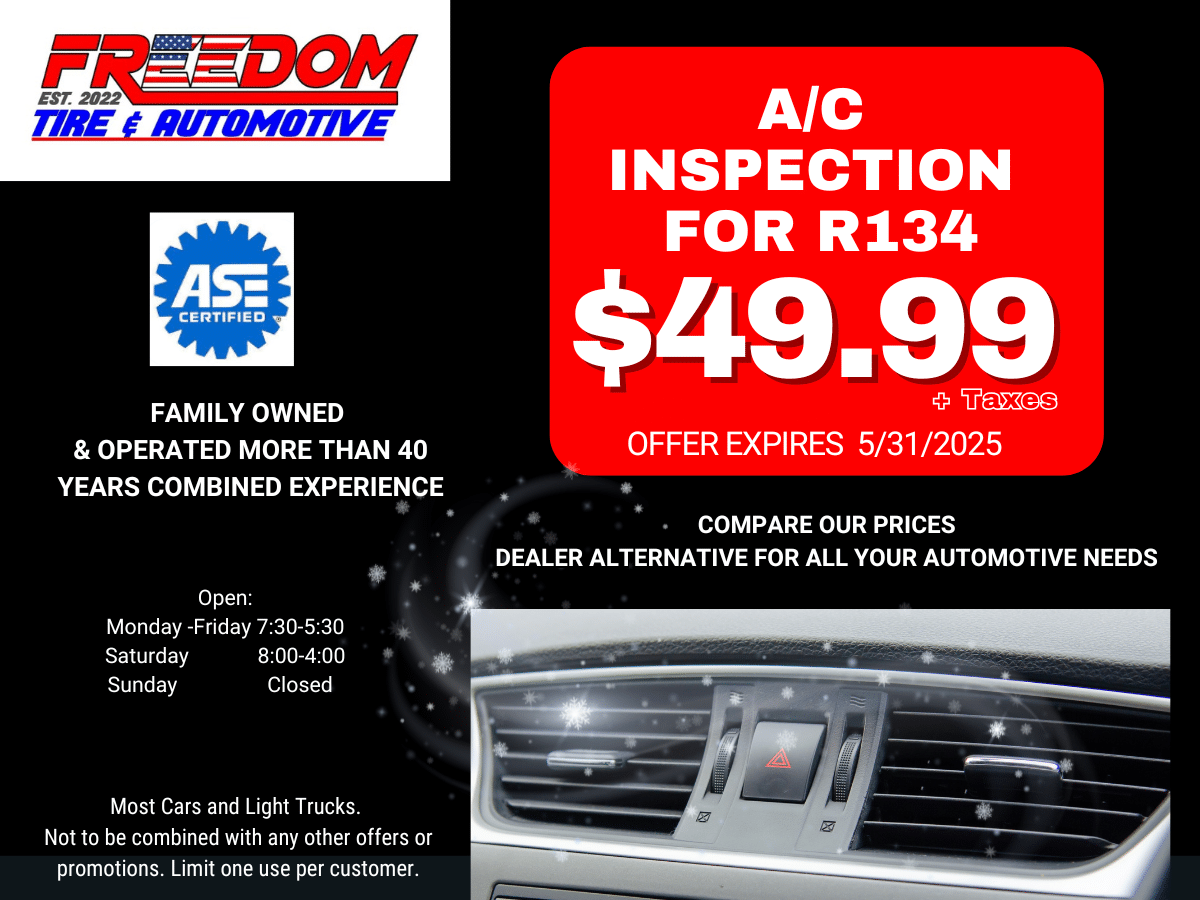 r134 ac inspection