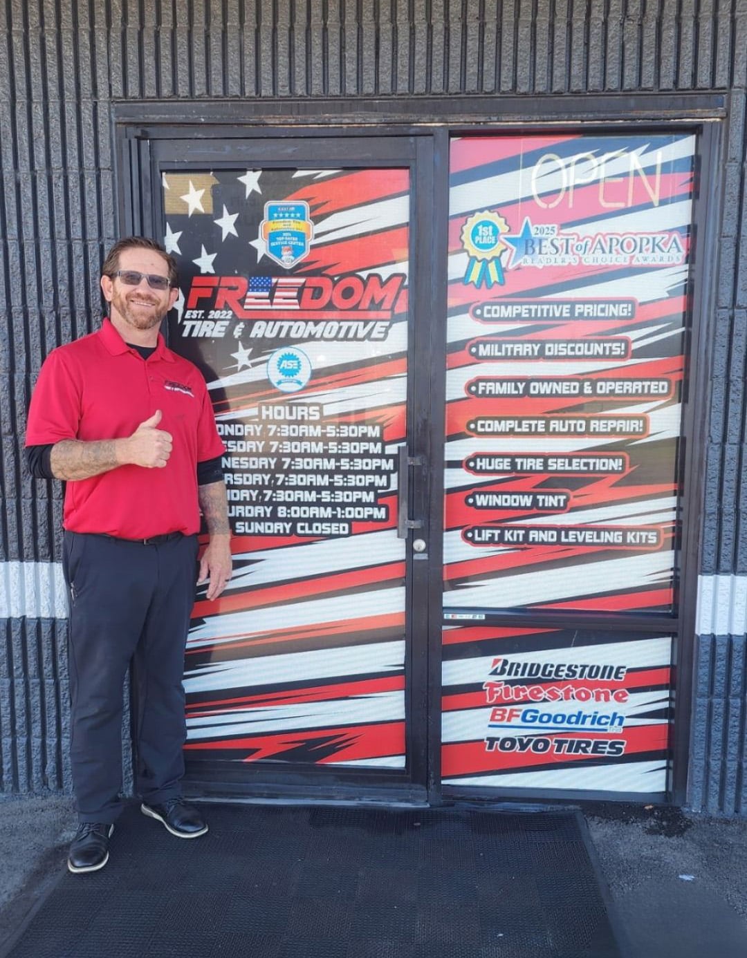 About Us Freedom Tire