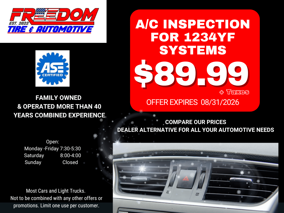 ac inspection for 1234yf systems