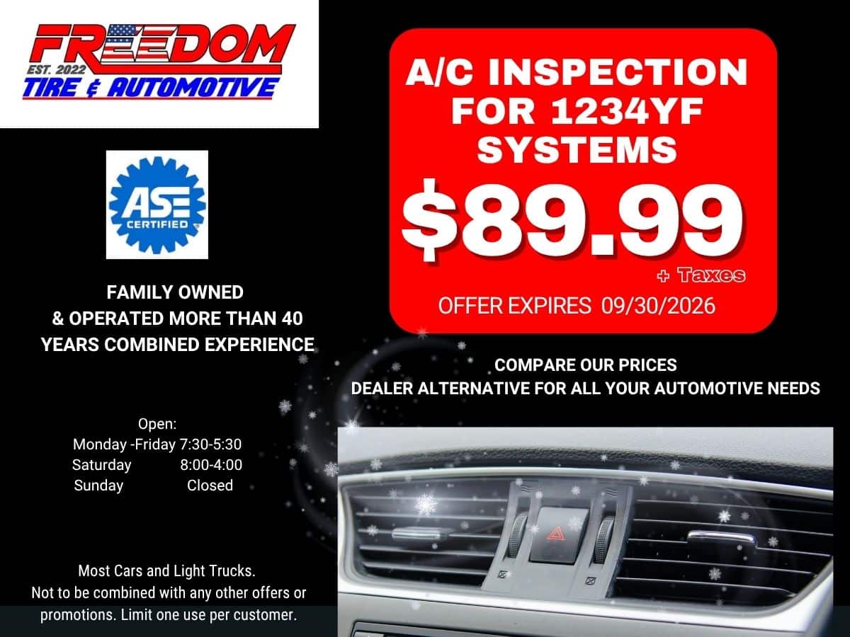 ac inspection for 1234yf system