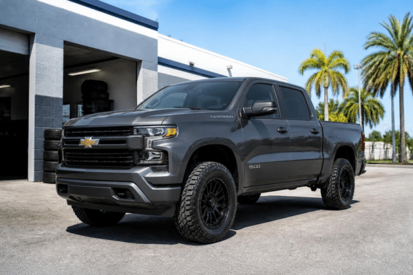 Lifted Ram 1500 with all-terrain tires in Apopka, FL